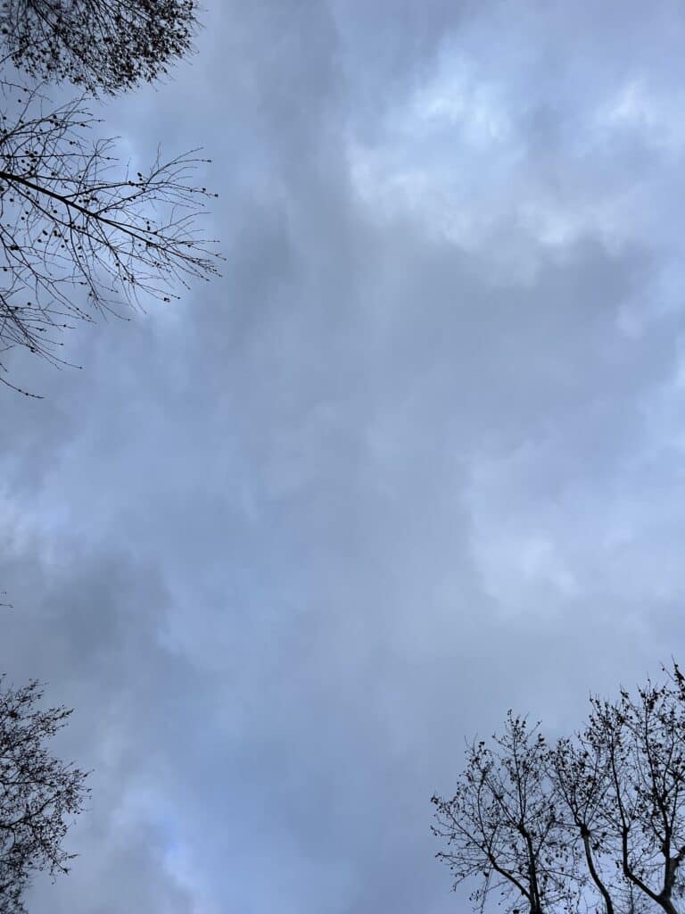 Météo ciel gris