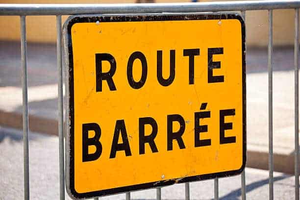 Route barrée