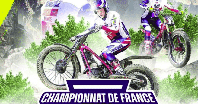 championnat de france de trial à Goudargues