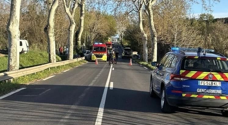 Accident mortel dans l'Hérault - Photo Kazaa Infos Radars.