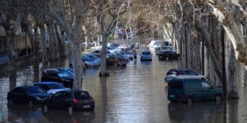 Crue du Rhône à Beaucaire - photo d'illustration de Mickael Vincenza / Dream'Shoot