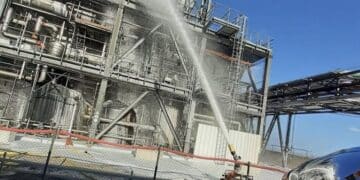 Incendie maîtrisé à Sète - Photo : préfecture 34