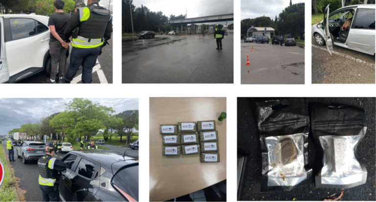 Opération "Place nette 30" - photos : Gendarmerie du Gard