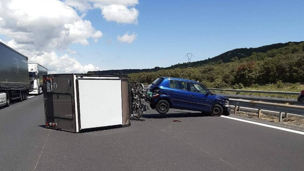 Autoroute A9 : accident entre Montpellier et Béziers ce samedi
