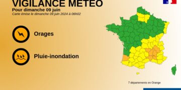 Vigilance Orange dans le Gard - Météo