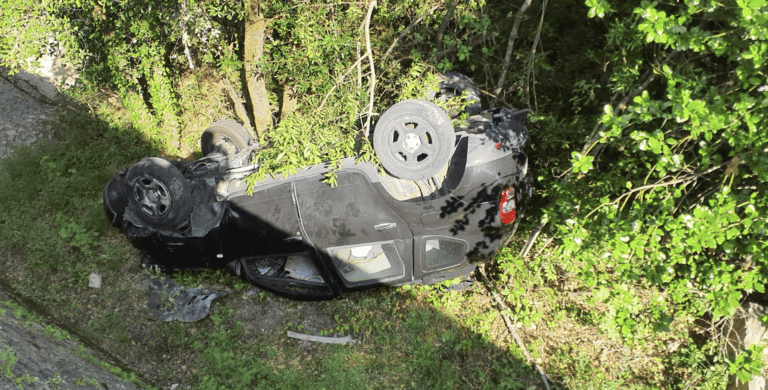 Accident dans le Gard - photo SDIS 30