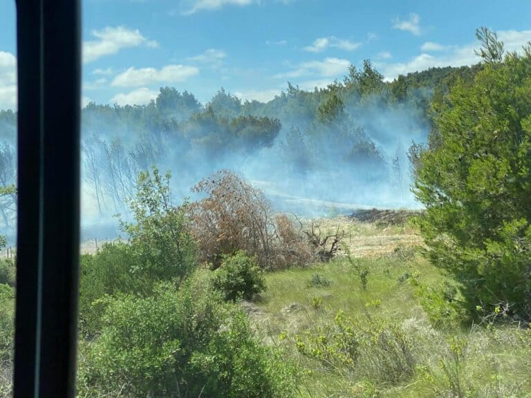 Feu à Sigean - ©️Thierry Bousquet