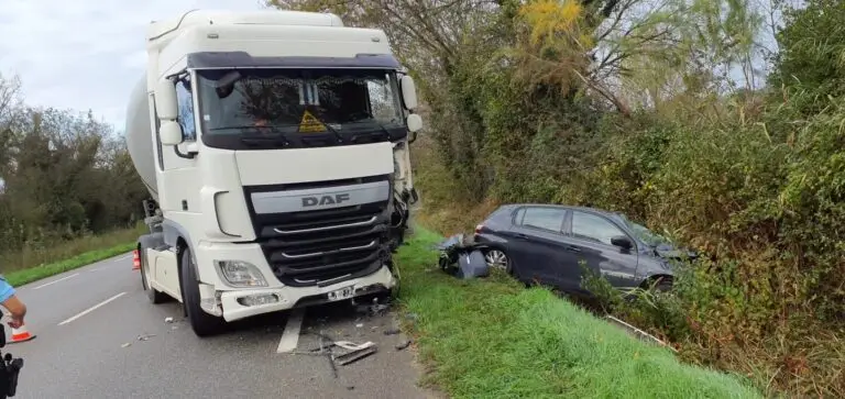 Accident dans le Gard à Bellegarde - Photo SDIS 30