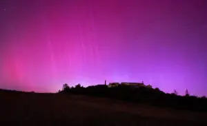 Aurores boréales en France - photo d'illustration -