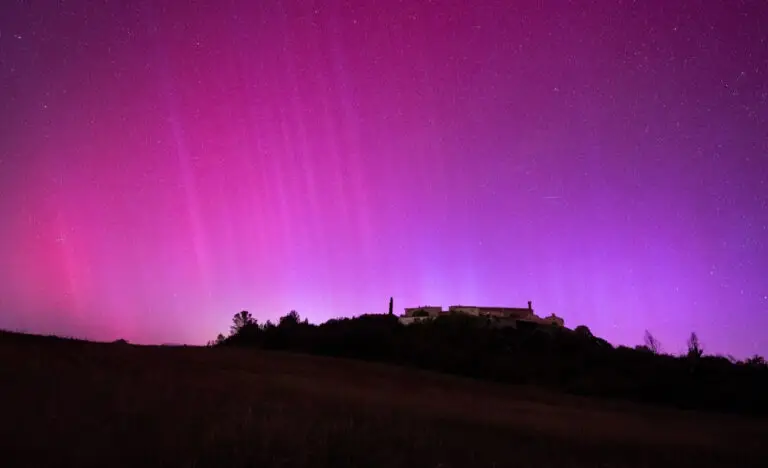 Aurores boréales en France - photo d'illustration -