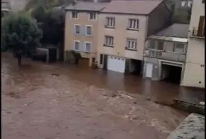 Inondations Langogne