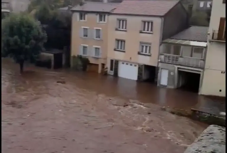 Inondations Langogne