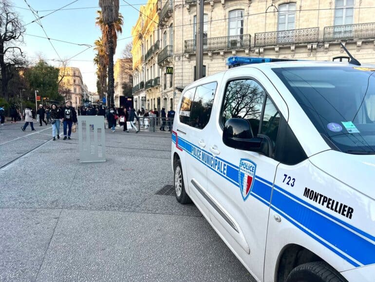 Police municipale Montpellier. Linda Mansouri / InfOccitanie