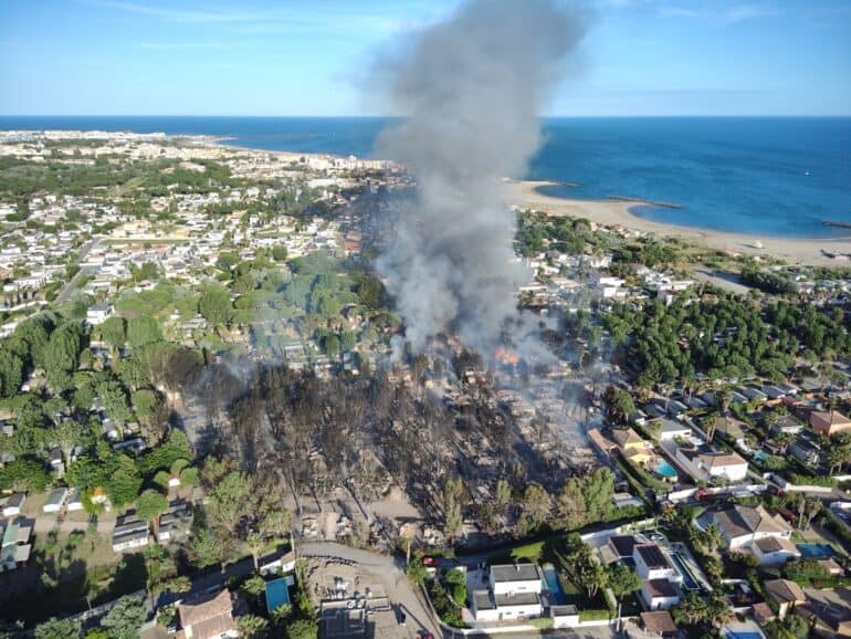 Incendie Agde